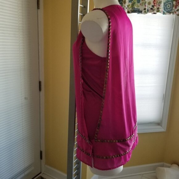 Rock & Republic Studded Sleeveless top (S) - Picture 3 of 5